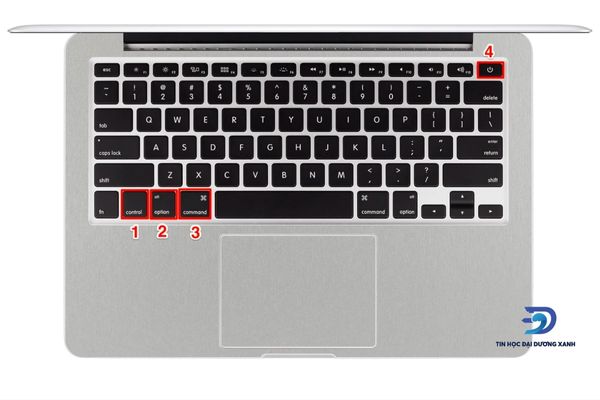 Cách tắt nguồn MacBook khi bị treo toàn bộ hệ thống