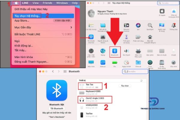 Kiểm tra Macbook bị mất kết nối bằng Bluetooth