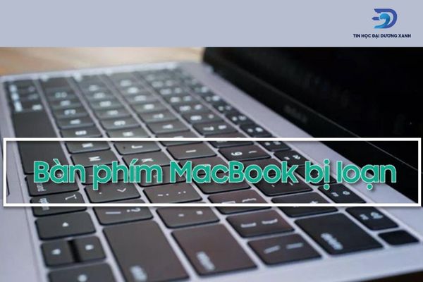 Lỗi bàn phím Macbook bị loạn do kẹt phím