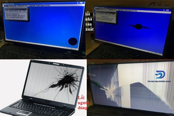 Nguyên nhân gây ra màn hình laptop bị chảy mực
