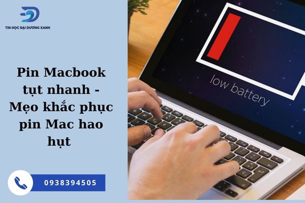 Mẹo cải thiện tình trạng pin Macbook tụt nhanh ai cũng nên biết