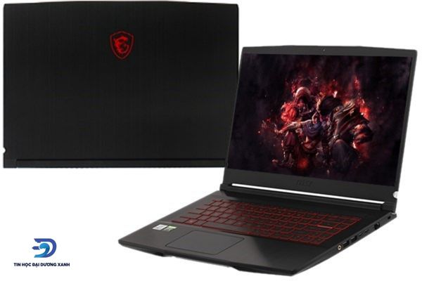 Thiết kế và hình dáng của laptop MSI Katana Gaming GF66 11UC i7