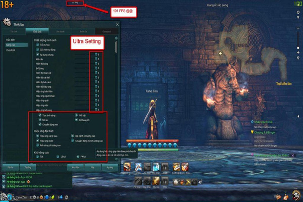 Cấu hình chơi Blade and Soul tối thiểu là bao nhiêu?