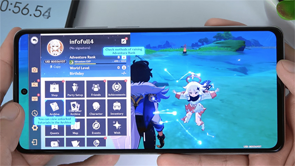 Cấu hình chơi Genshin Impact trên Android là bao nhiêu?