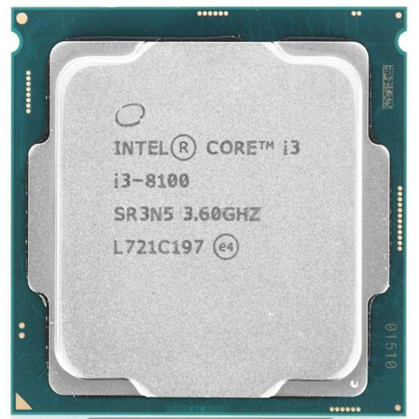 CPU Intel Core i3 8100 Like New 1
