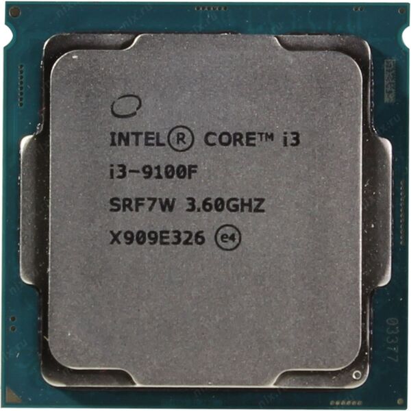 CPU Intel Core i3 9100F Like New 1