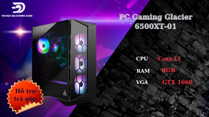 PC Gaming Glacier 6500XT-01