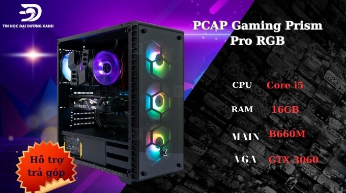 PCAP Gaming Prism Pro RGB được đánh giá mang đến hiệu năng cao