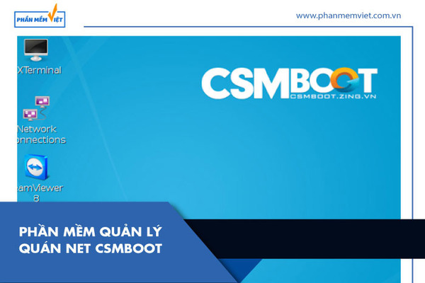 Phần mềm tính tiền phòng net CSMBoot free cho phòng net