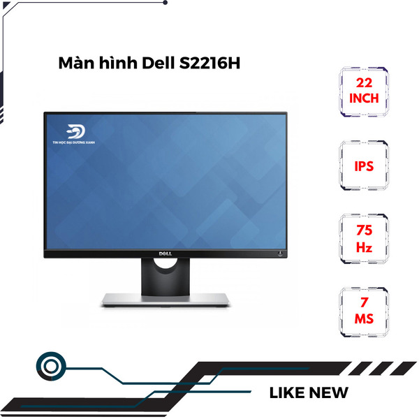 Màn hình Dell S2216H cũ chính hãng