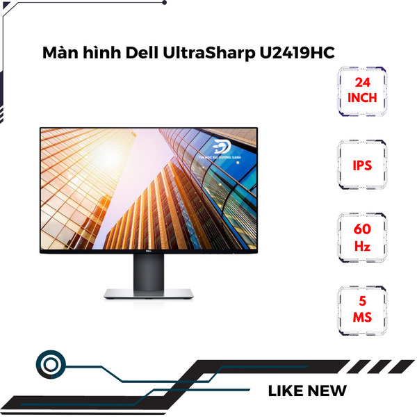 Màn hình Dell UltraSharp U2419HC cũ chính hãng