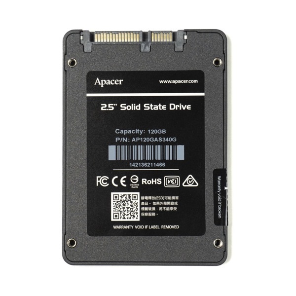 Ổ cứng SSD Apacer AS340 120GB SATA III chính hãng