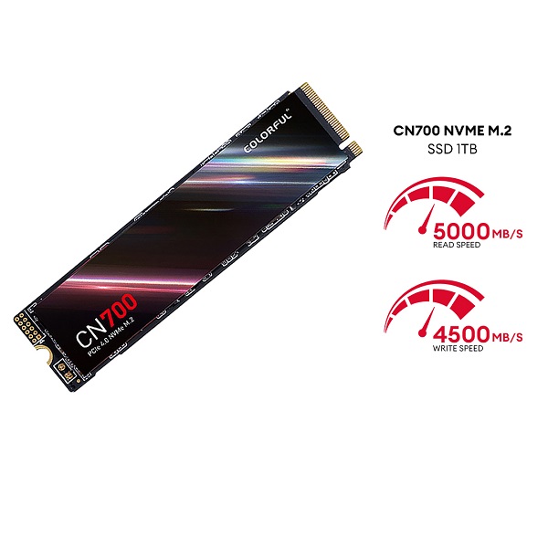 Ổ cứng SSD Colorful CN700 M.2 NVMe PCIe 4.0 512GB - 4