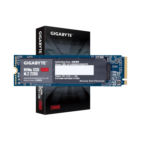 Ổ cứng SSD Gigabyte M.2 PCIe 256GB - 4