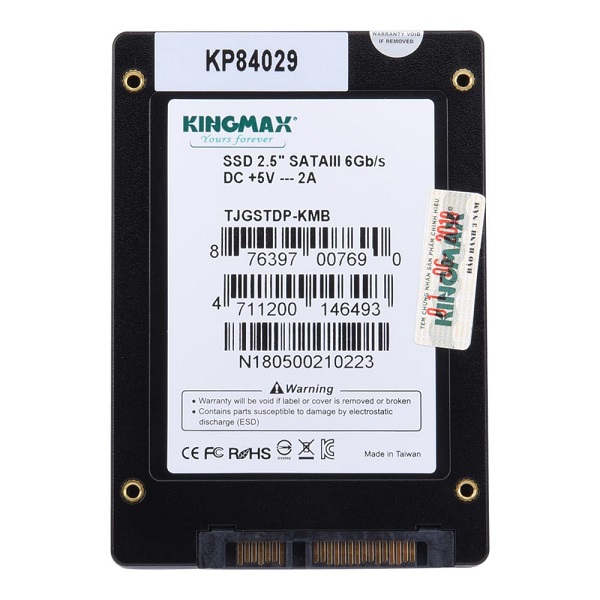 Ổ cứng SSD Kingmax SMV32 240GB SATA III chính hãng