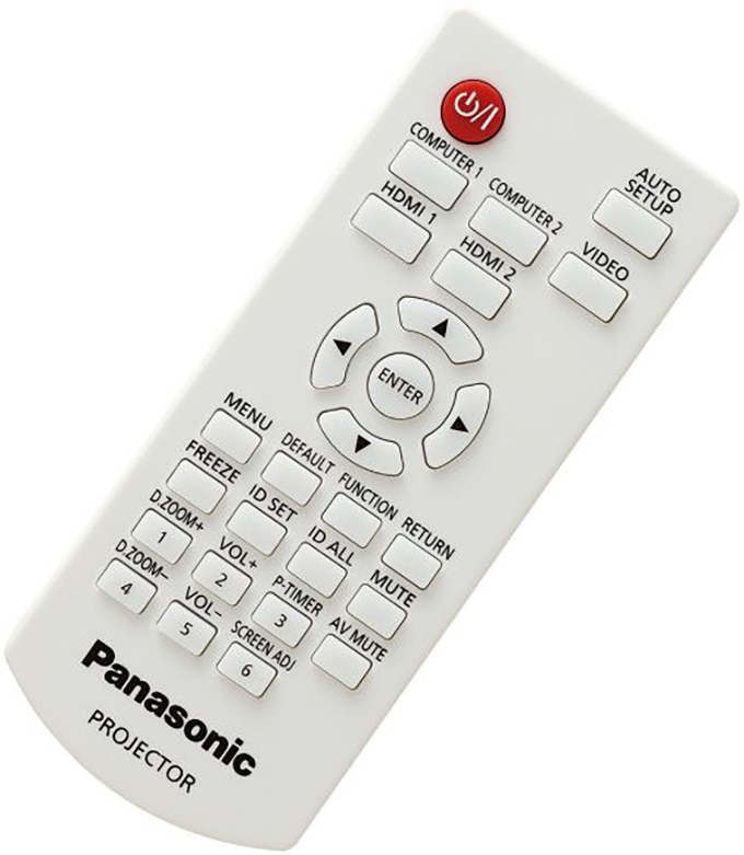 Các nút điều khiển máy chiếu panasonic