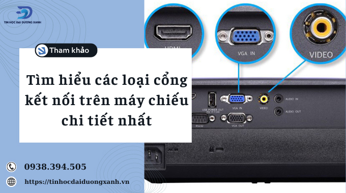 Tổng hợp các cổng kết nối máy chiếu