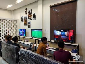 thiết kế phòng game ps4 đẹp