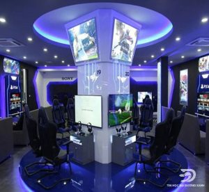 thiết kế phòng game ps4 đẹp mắt