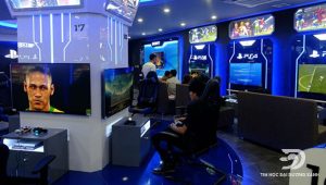 thiết kế phòng game ps4 độc đáo