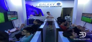 thiết kế phòng game ps4 đơn giản