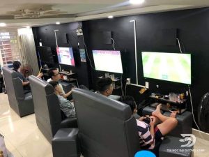 thiết kế phòng game ps4 sang chảnh