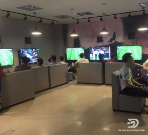 thiết kế phòng game ps4 thân thiện