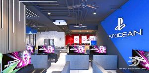 thiết kế phòng game ps4 tiện ích