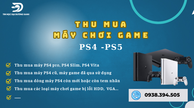 Thu mua máy tính chơi game PS4