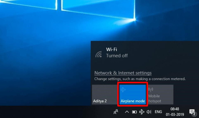 Lỗi không thể kết nối wifi do máy tính của bạn bị nhiễm virus