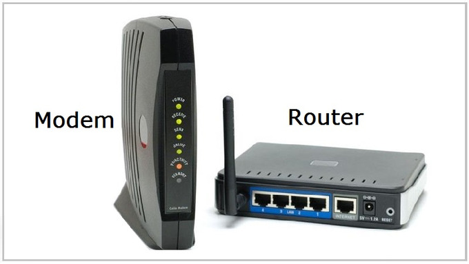 lỗi modem và router wifi